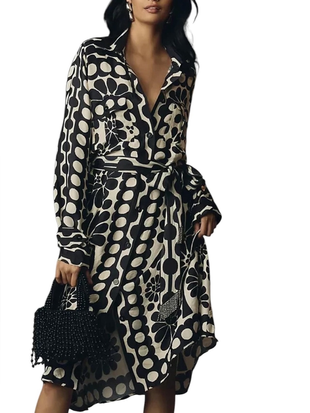 FARM Rio
Palermo Long Sleeve
Belted Shirtdress Size XS